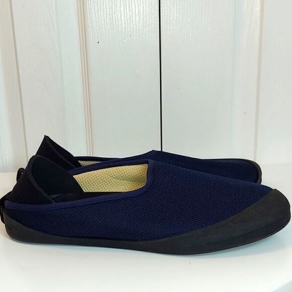 Mahabis Summer Slippers Navy Blue Mesh Sz 45 - Picture 2 of 11